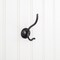 Elements 3-13/16" Brushed Oil Rubbed Bronze Slender Contemporary Double Prong Wall Mounted Hook YD30-381DBAC - alternate 1